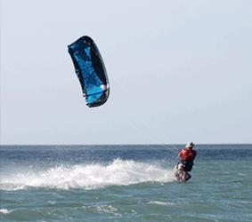 Padre Island Gulf kiteboarding